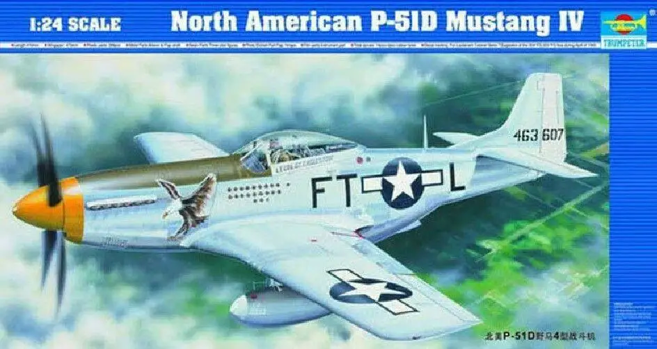 Trumpeter 1/24 02401 North American P-51D Mustang IV | Игрушки и хобби