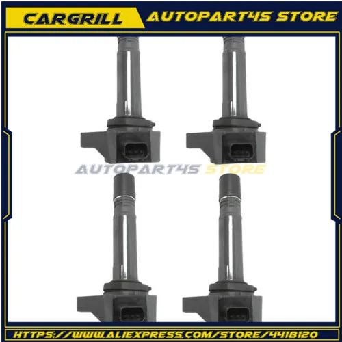 

4PCS High Quality Ignition Coil 30520-RNA-A01 099700-101 c 2006-2011 1.8L For Honda