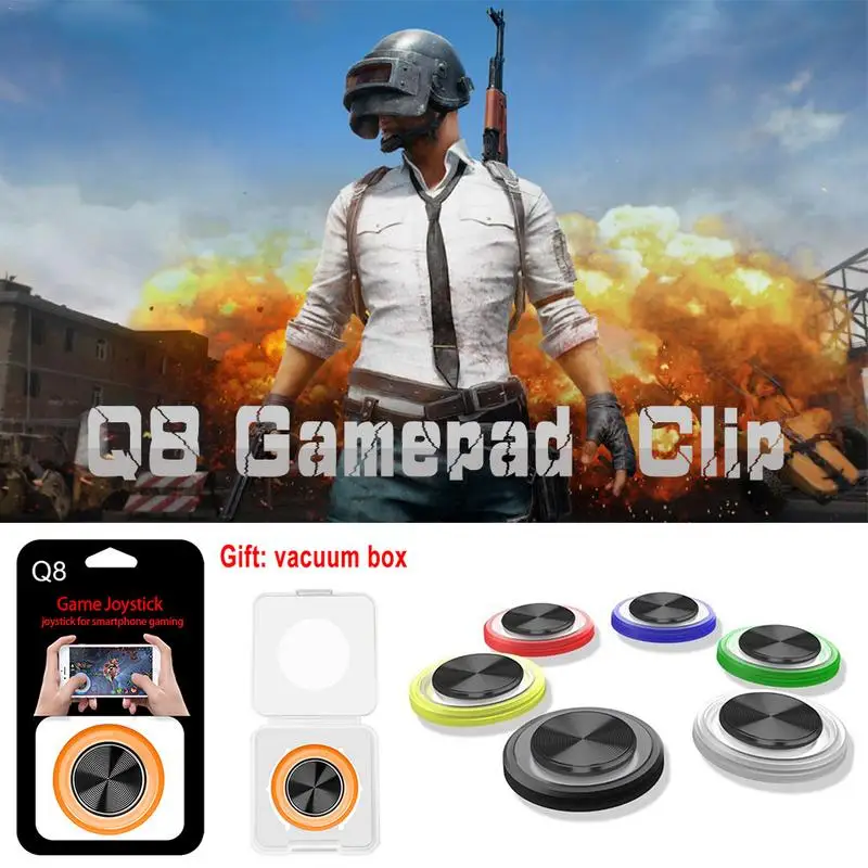 Q8Plus стандартный мини джойстик для смартфона с сенсорным экраном зажим телефона