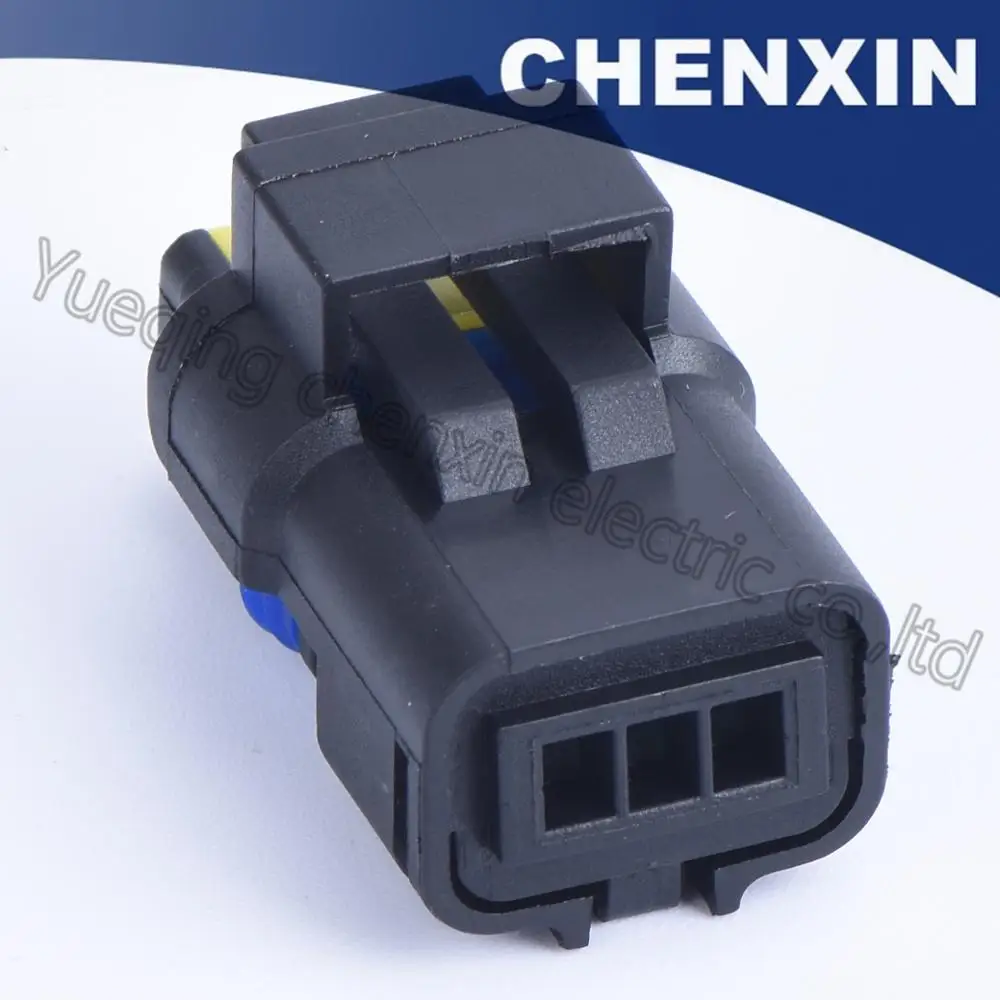Black 3 pin Sealed waterproof auto connectors (1.5) female 211Pc032S0049 Auto accessories wire connection sensor plug | Автомобили и