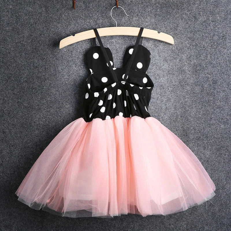 Hot Summer Baby Girls Dress Cute Mouse Clothes Cartoon vestido infantil Kids Toddler Tutu Dresses New 0-5T Children Girl Costume | Детская