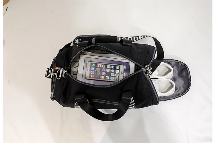 4 Colors Letter Print 2019 NEW Sac De Sport Bag for Women Crossbody Gym Sports Training Fitness with Shoes Compartment | Спорт и