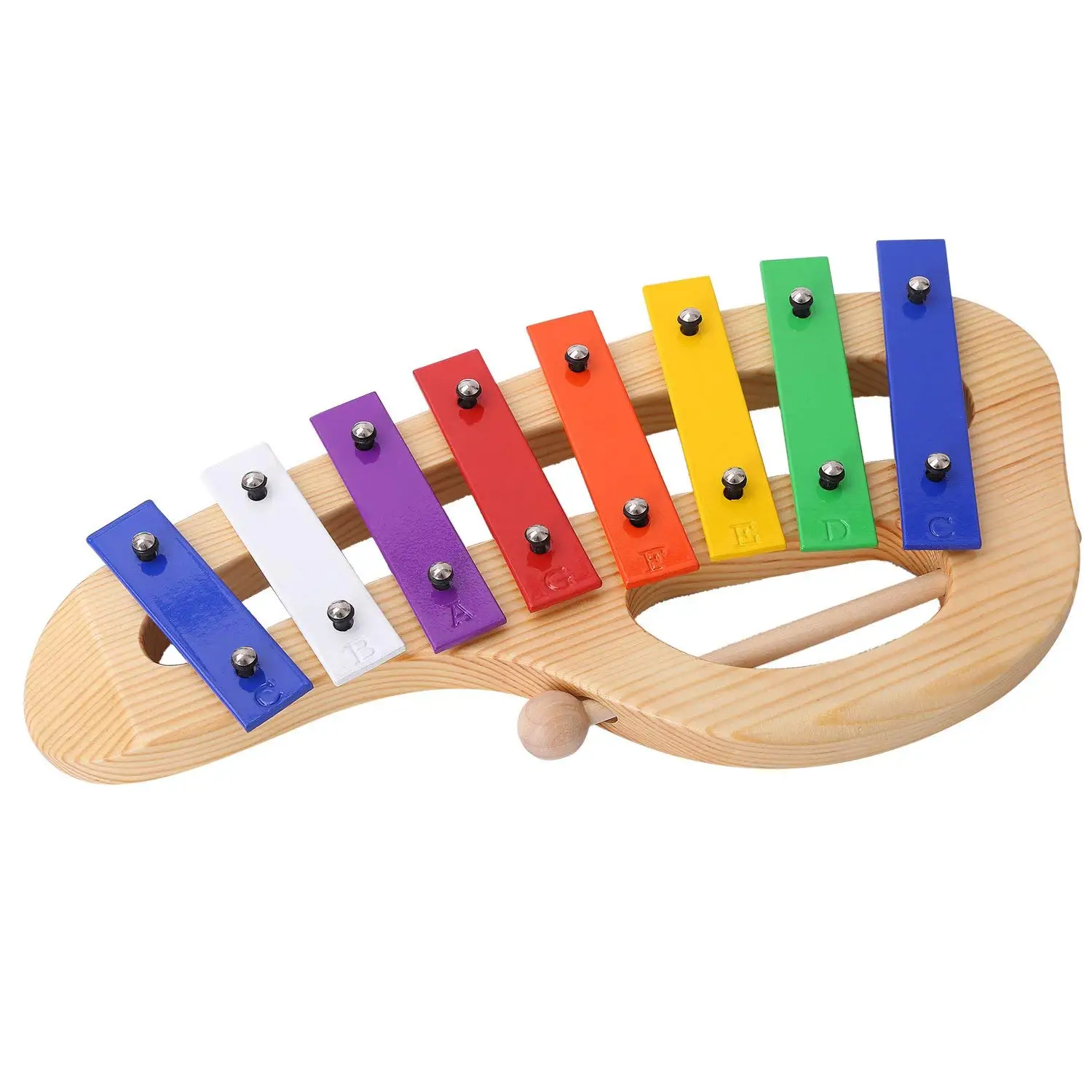 Перкуссионный набор музыкальные инструменты Обучающие игрушки бубен - Фото №1
