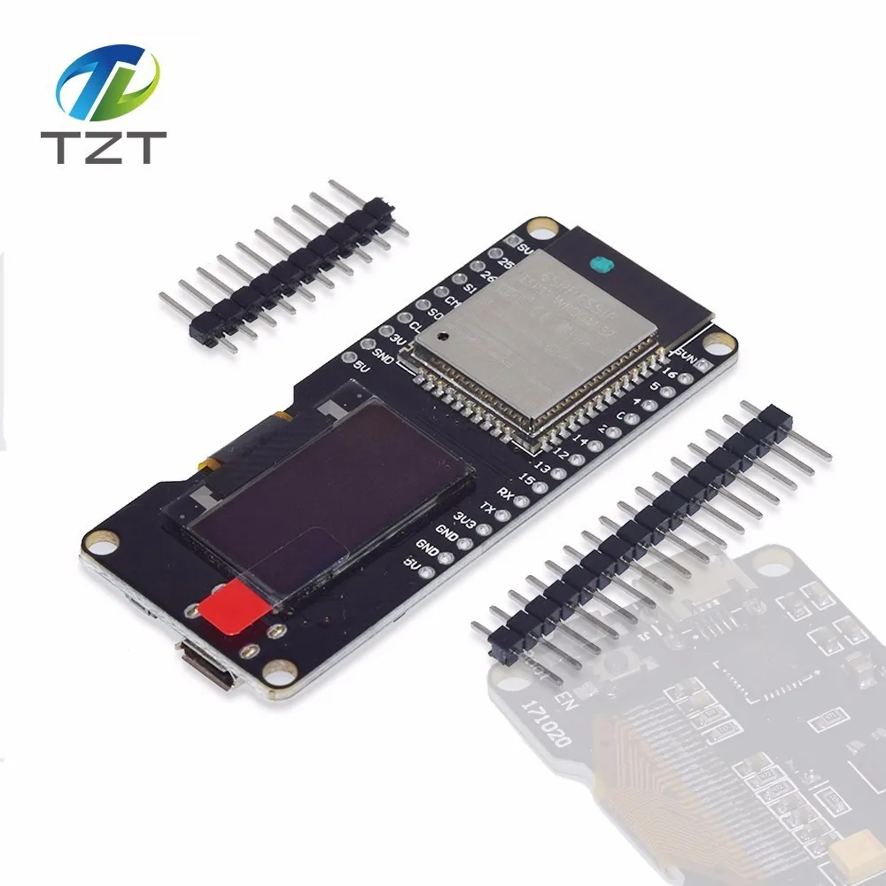 Завеса WEMOS ESP32 OLED и для Arduino с модулями WiFi + Bluetooth двойной ESP-32 ESP-32S ESP8266 | Электронные