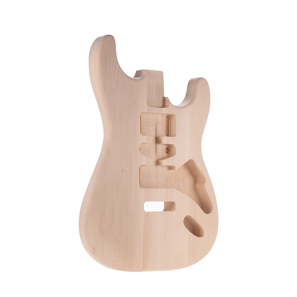 Muslady ST01 DT незавершенной Электрогитары тела ручной работы корпуса гитары BasswoodGuitar