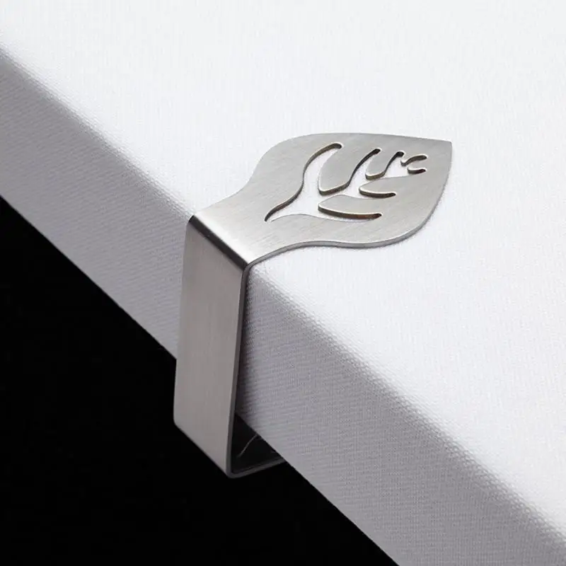 4 шт. из нержавеющей стали настольные тканевые столы полезные зажимы держатель