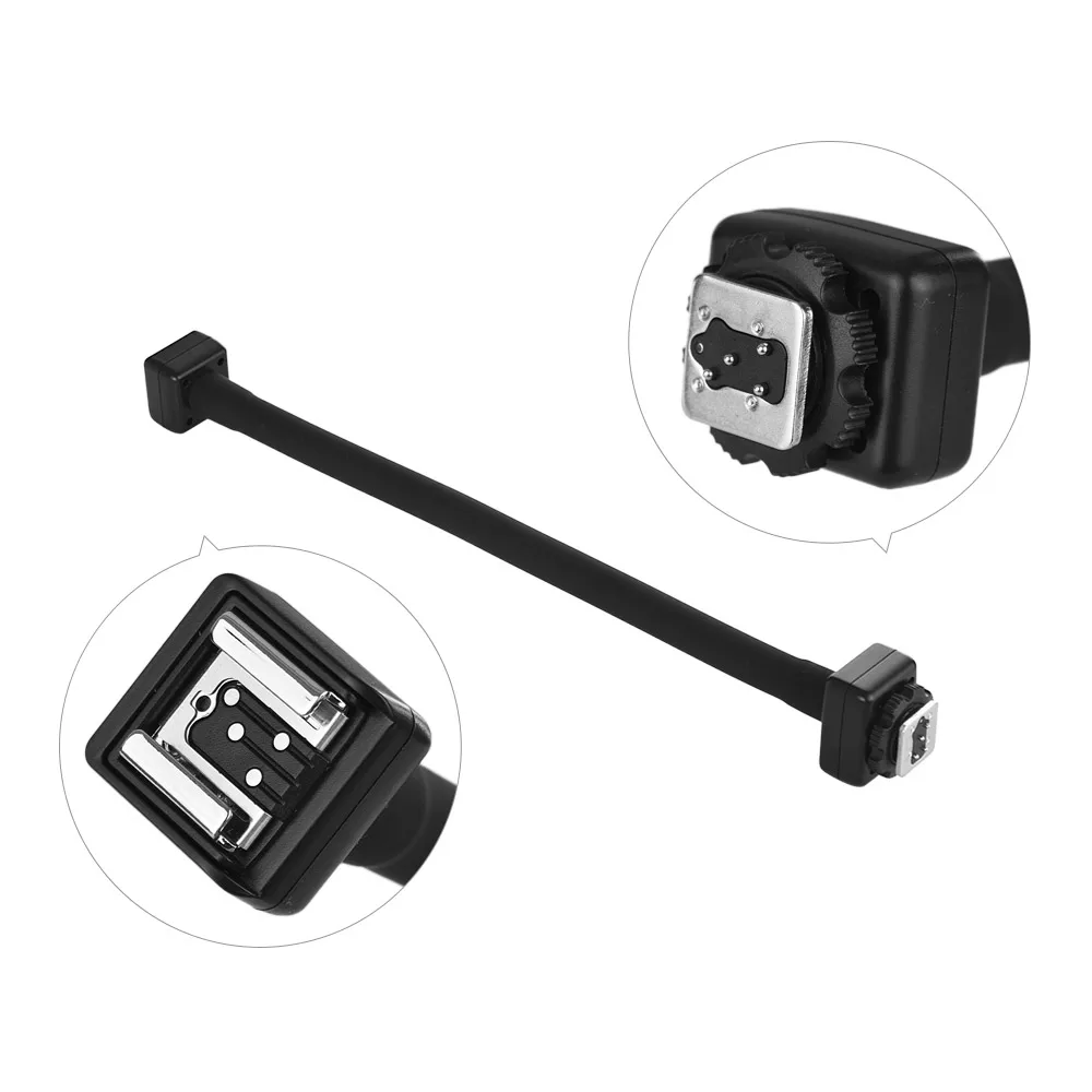 Flexible E-TTL Hot Shoe Extension Shelf pole Flash Light Speedlite Bracket for Canon EOS DSLR Cameras Nikon | Электроника