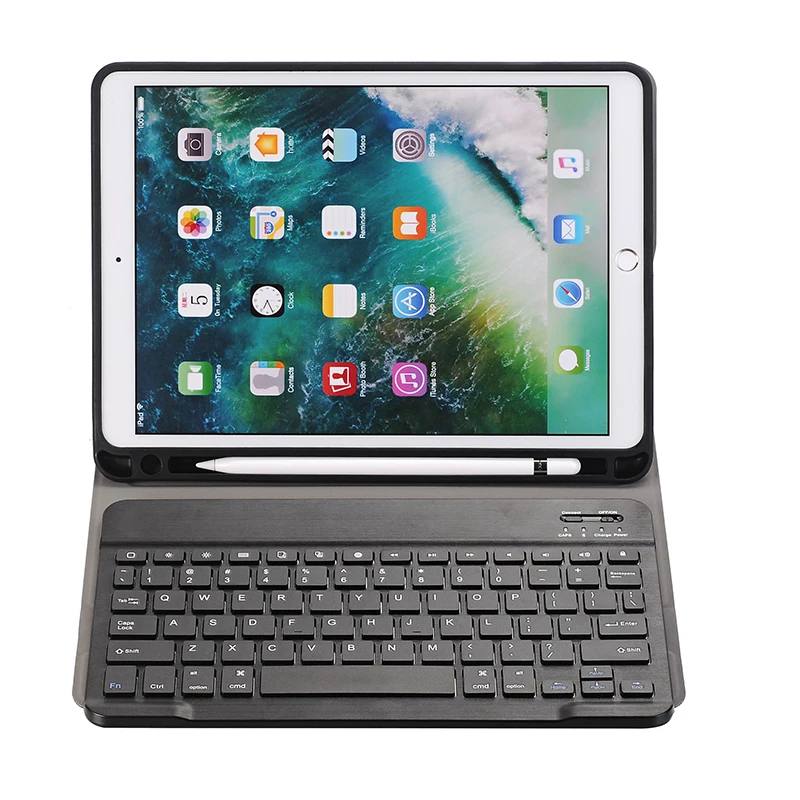 JRZ Роскошный тонкий чехол для iPad Pro 10 5 ''чехол планшета Funda Съемный Bluetooth