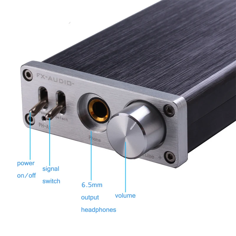 FX Audio PH A1 чистый класс А мини усилитель для наушников UPC1237 защита 3 5 мм/RCA входной