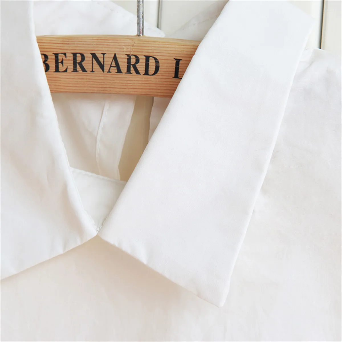Female Vintage Fake Collar Deatachable Collars Cotton Chiffon White Solid Retro Neckwear Lapel Blouse Top Clothes Accessories |