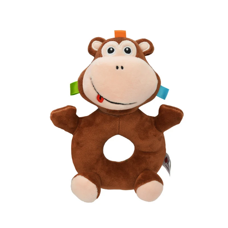 Детская погремушка Knuffel мягкая игрушка прекрасный животные мультфильм для