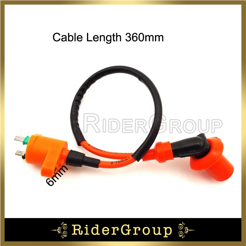 6 контакты провода AC CDI Box + гоночная Катушка зажигания для китайского GY6 50cc 125cc 150cc