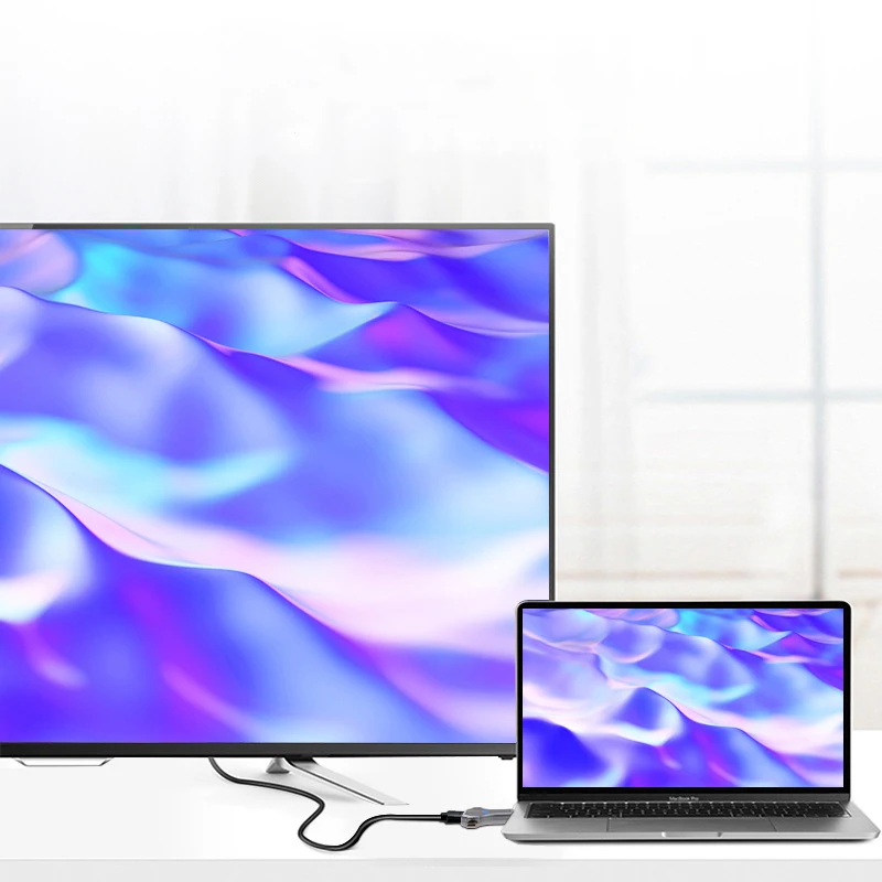 Многофункциональный конвертер 3 в 1 поддерживает 4K Usb3.1 Type C + Dp Mini на выход сигнала