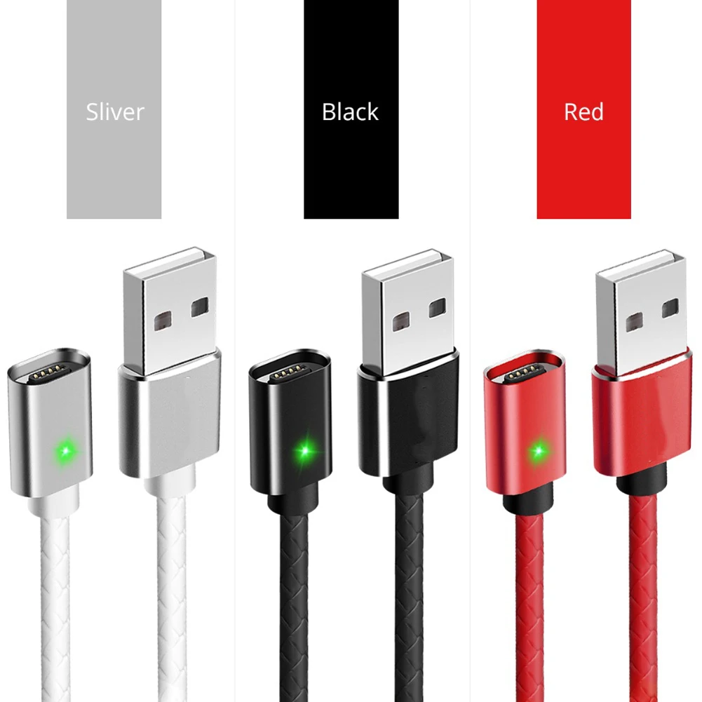 Jetjoy Тип C Магнитный кабель USB 3A быстрое зарядное устройство телефонный провод для