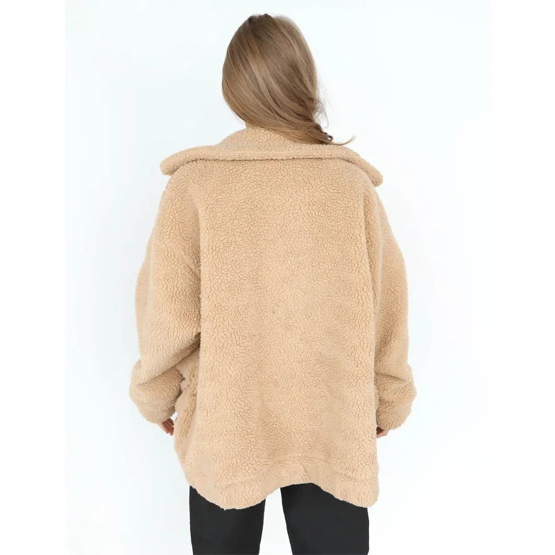

3 Styles Women Coat Winter Long Sleeve Oversized Loose Knitted Jumper Cardigan Outwear Coats New Fashion Women Clothes