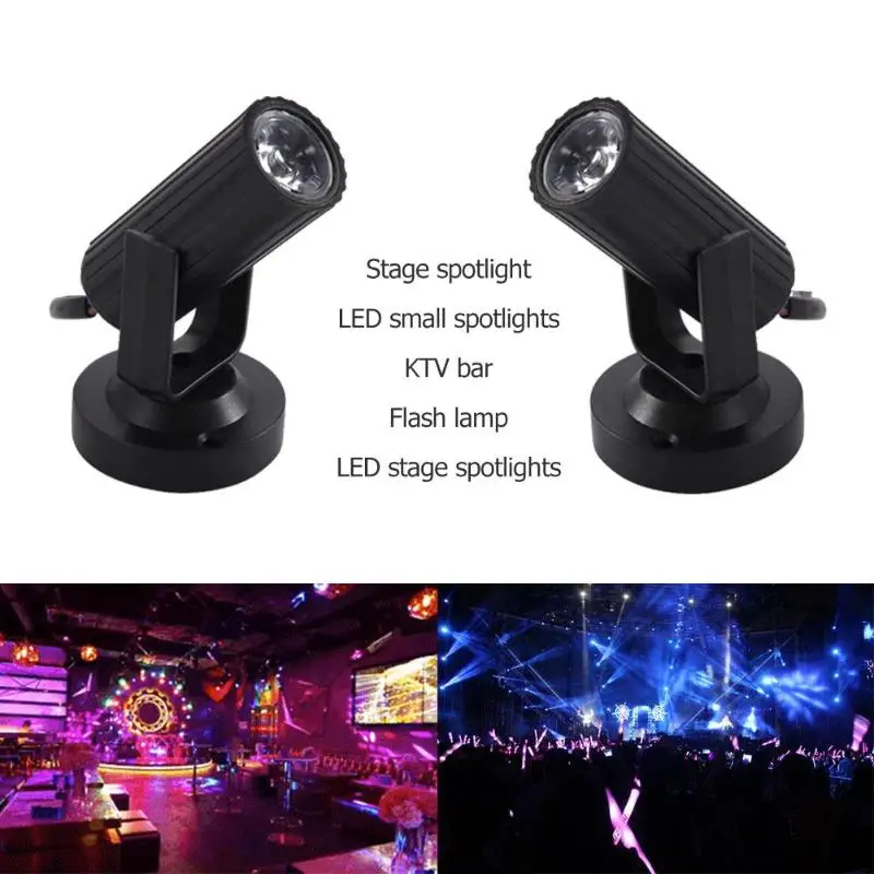 Звуковая активация дискотека вращающиеся шаровые огни 3 Вт RGB светодиодные