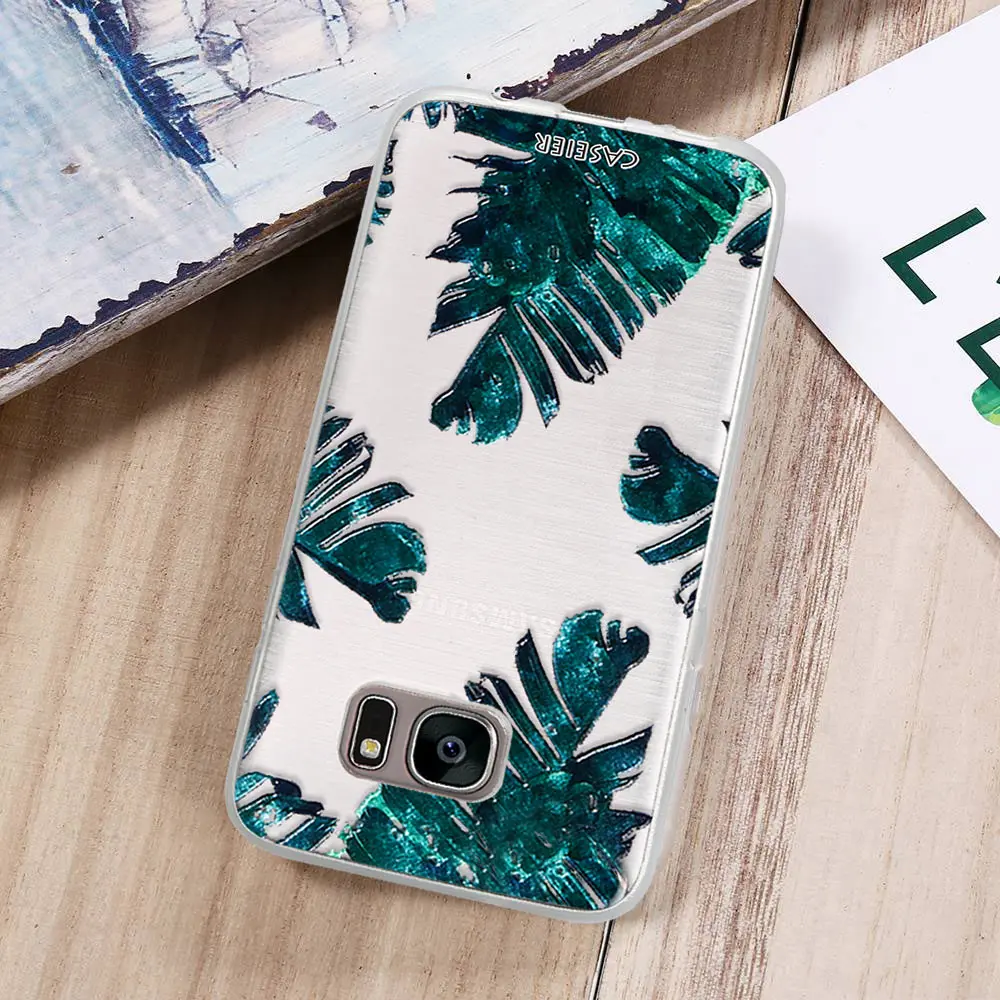 Модный чехол CASEIER для Samsung Galaxy S6 S7 Edge S8 Plus мягкий силиконовый Note 8 |