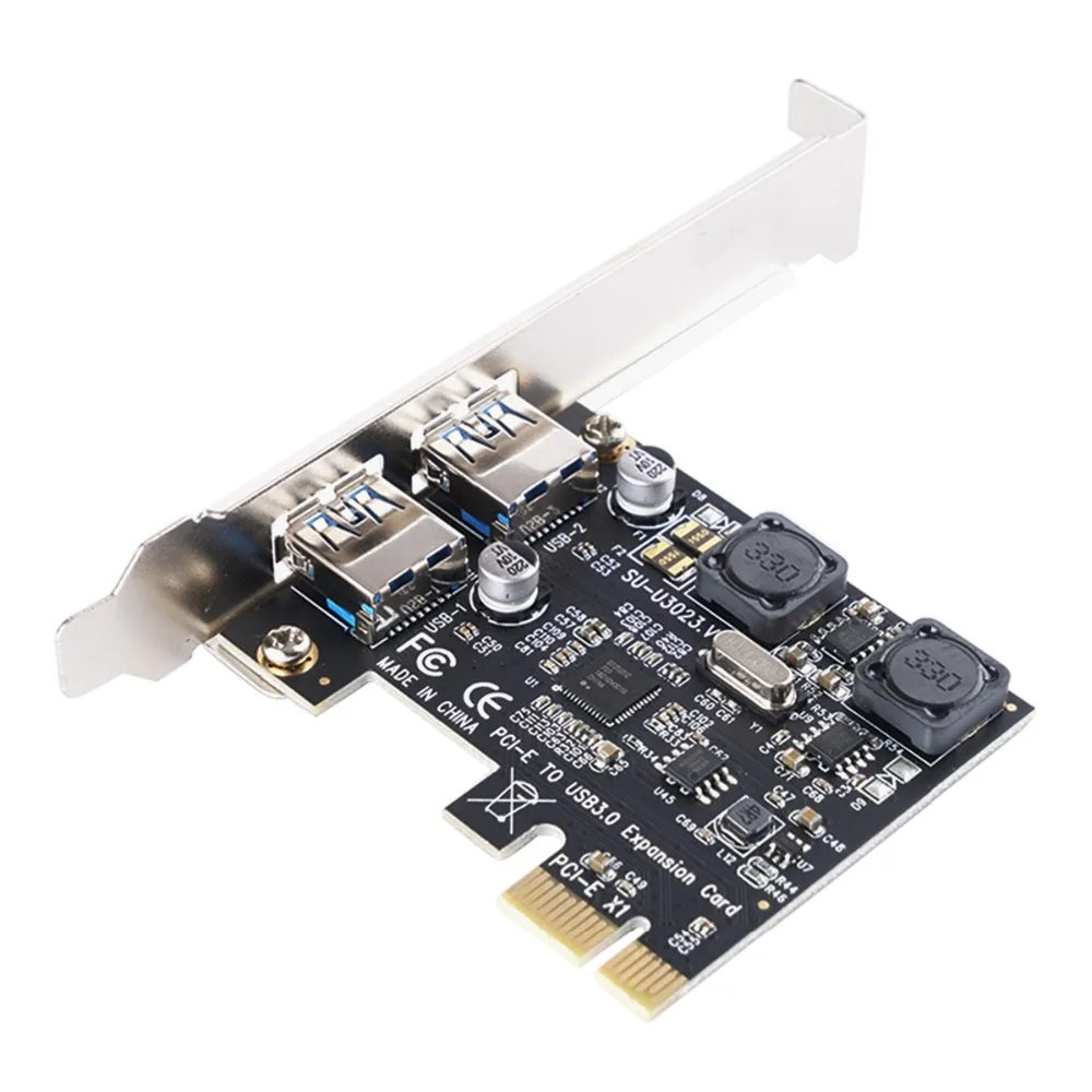 Orico 2 Порты и разъёмы Pcie для Usb3.0 PCI Express карты расширения Usb 3 0 5 Гбит/с Скорость