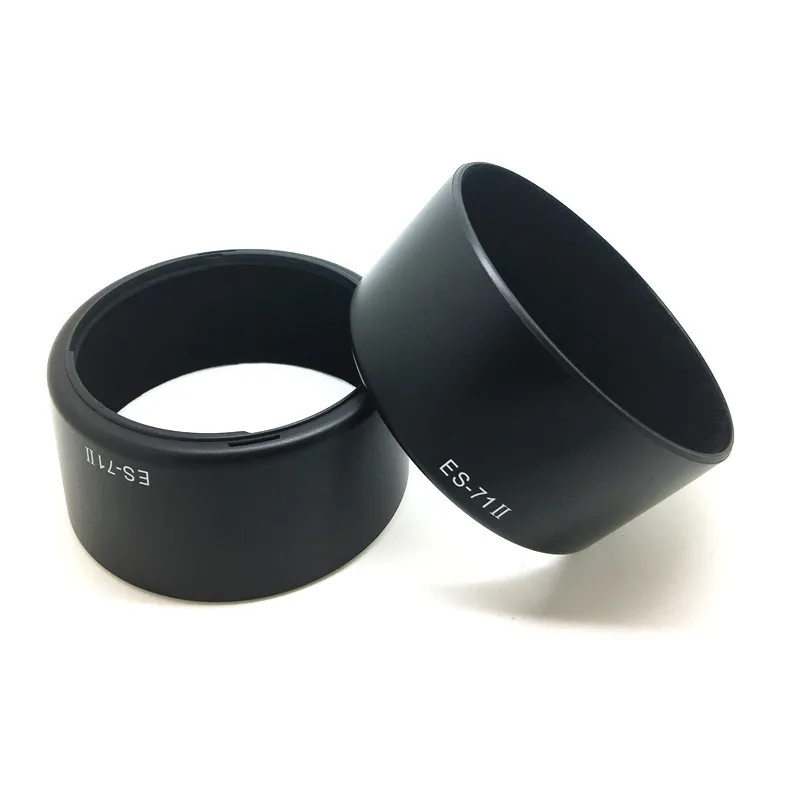 

wholesale ES71ii lens hood ES-71II for Canon EF 50mm f/1.4 USM snap-on bracket Can be installed in reverse