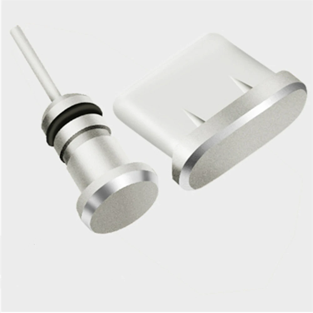 Пылезащитная пробка для мобильного защиты 3 5 мм наушники + usb type C зарядный порт