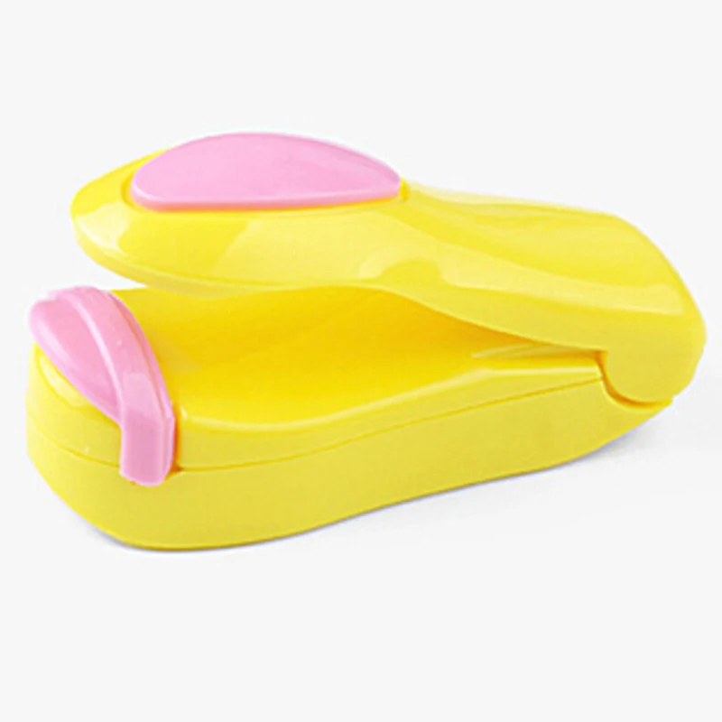 Portable Bag Clips Handheld Mini Electric Heat Sealing Machine Impulse Sealer Seal Packing Plastic Clip work with battery | Дом и сад