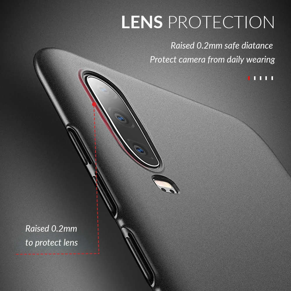 Тонкий чехол для телефона Huawei P20 Lite P30 Pro P40 Y9 Y7 Y6 Prime 2018 P Smart 2019 Mate 20 10 жесткий из
