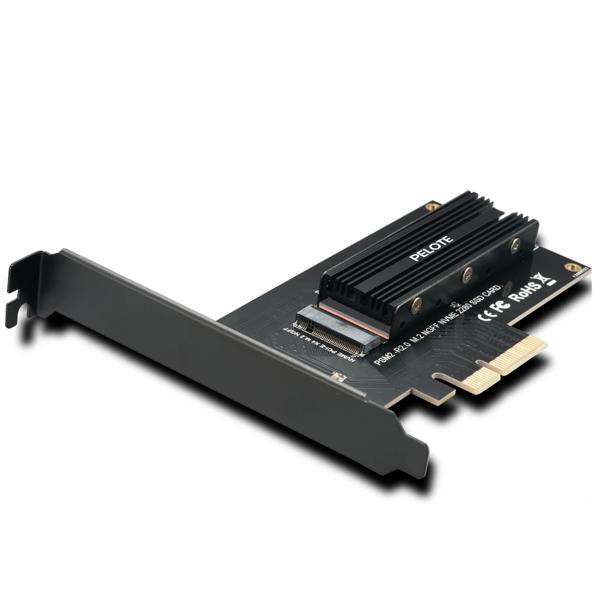 M.2 PCIe NVMe SSD на 3 0x4 адаптер с алюминиевым радиатором|Платы расширения| |