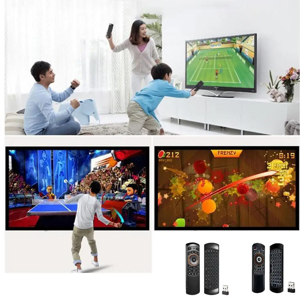 2 4 ГГц беспроводный контроллер дистанционного управления мини двухсторонний