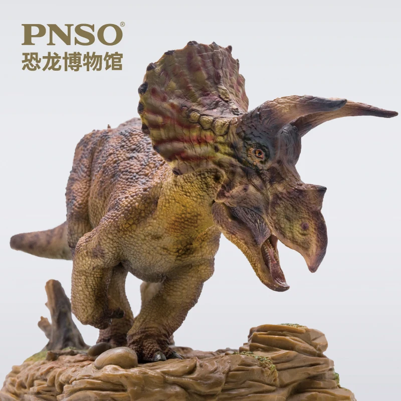 PNSO Динозавры юрского периода Dolly Triceratops 26 см 1:35 Коллекционная модель|Игровые