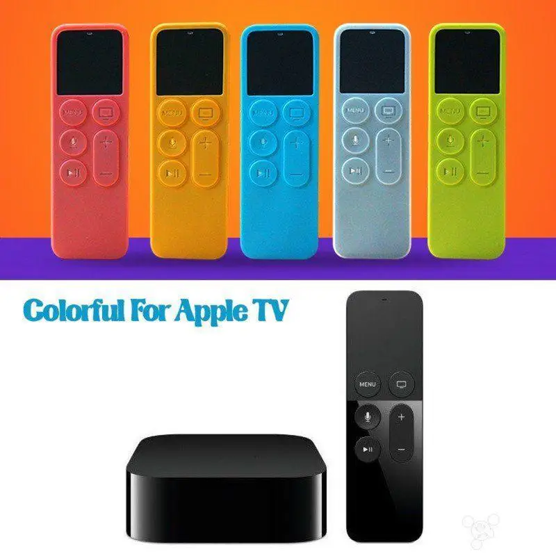 Силиконовый чехол пылезащитный для Apple tv 4 Пульт дистанционного управления