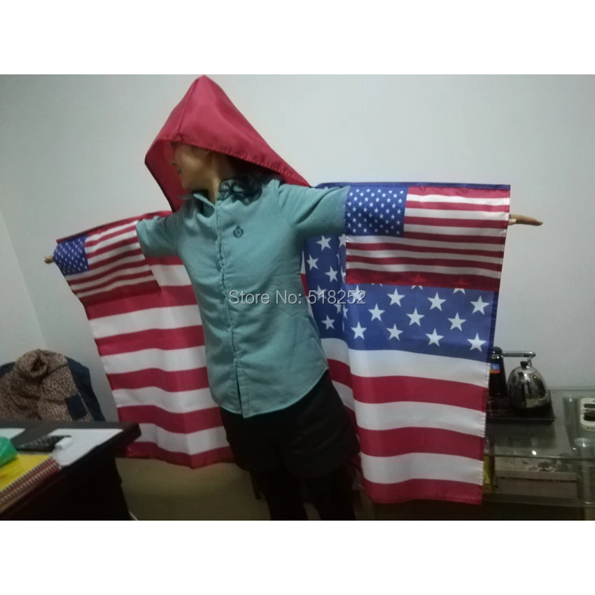 США американский плащ тела баннер флага Новый 3x5ft 150x90 см напечатанный на заказ