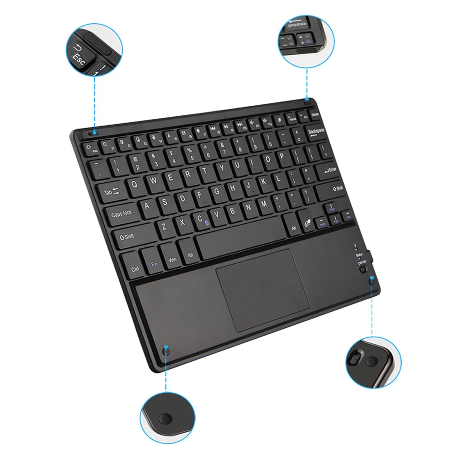 Планшет Bluetooth клавиатура чехол для Huawei MediaPad T5 8 0 JDN2 AL00/W09HN Honor Pad 5 подставка