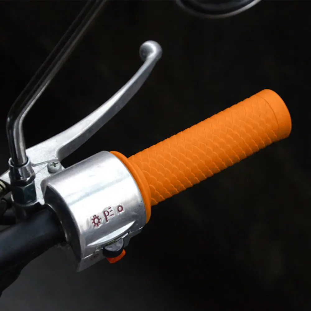 1 пара универсальные винтажные резиновые ручки для мотоциклов 7/8 дюйма 22 мм в