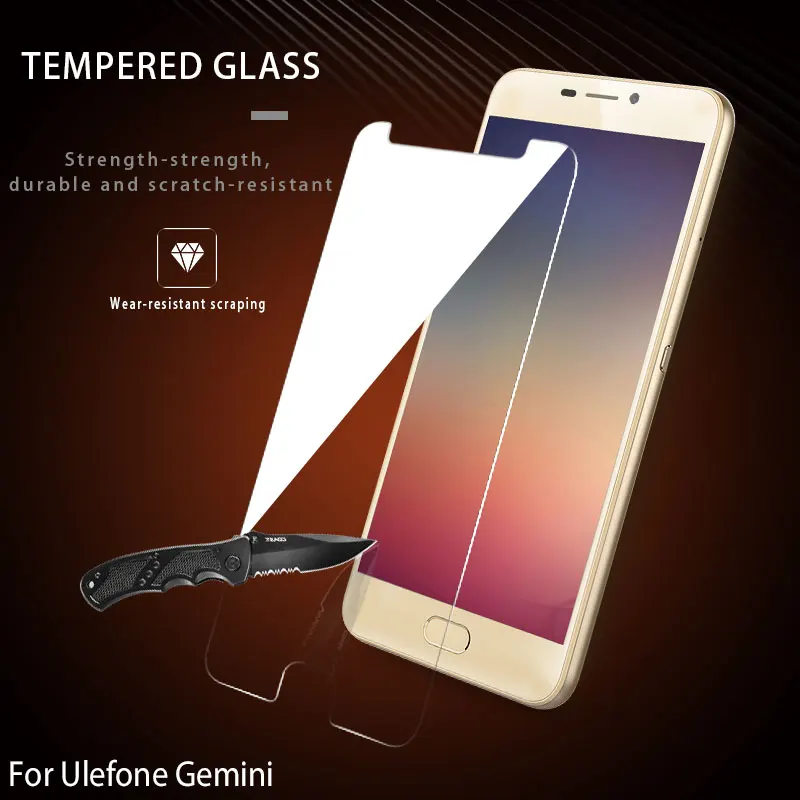 2.5D 9H закаленное стекло для Ulefone Gemini защита экрана 5 дюймов Pro телефона защитная