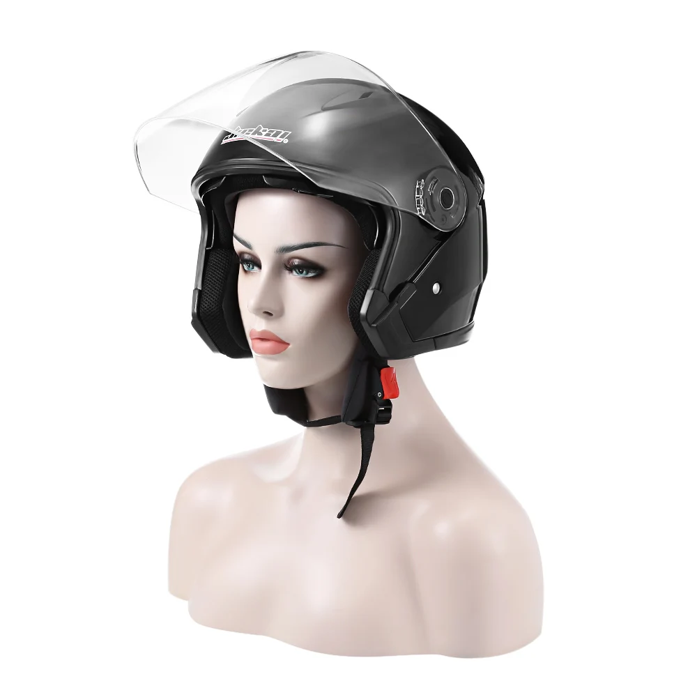 JIEKAI JK 512 мотоциклетный шлем с открытым лицом anti uv/ABS пластик/двойной объектив