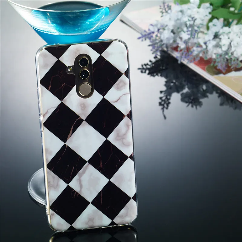 Мягкий чехол из силикона Мрамор для huawei P30 P30Pro P20 P20Lite Nova3i P Smart матовый телефона P8 P9