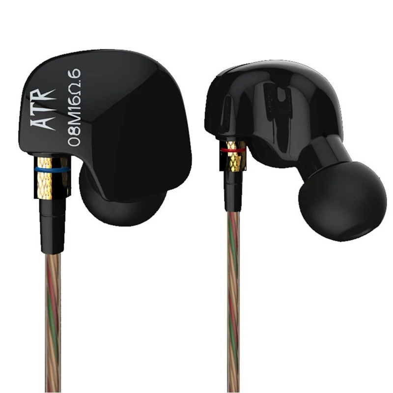 KZ ATR спортивные стерео Hifi наушники для мобильного телефона диджея бас гарнитура