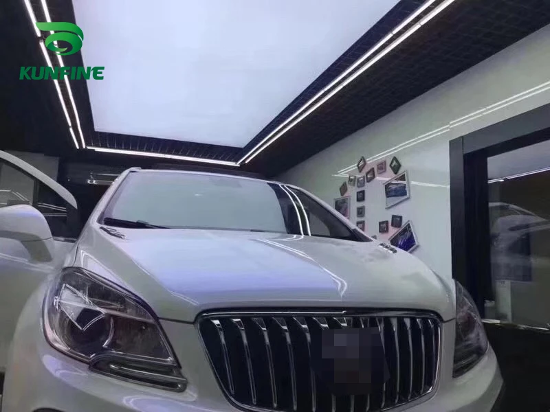 Автомобильный Стайлинг обёрточная бумага/матовая белая и синяя Автомобильная