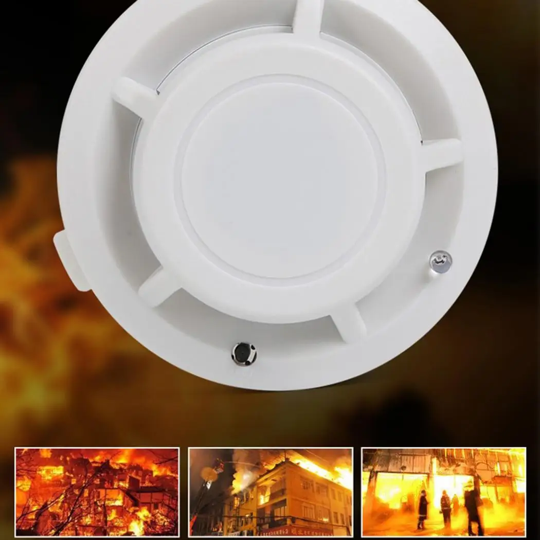 Беспроводной детектор дыма пожарная сигнализация угарный газ датчик 9 В дымовая