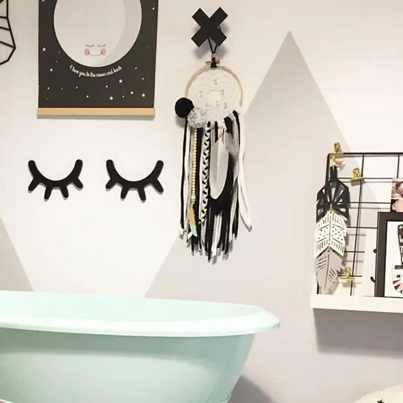 INS Популярные ремесла Ловец снов коричневый колокольчики РУЧНОЙ РАБОТЫ