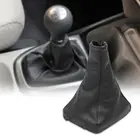 Накладка на рычаг переключения передач Vauxhall Opel Astra G Mk4 Coupe 1998-2003 2000-2005, черная, кожаная