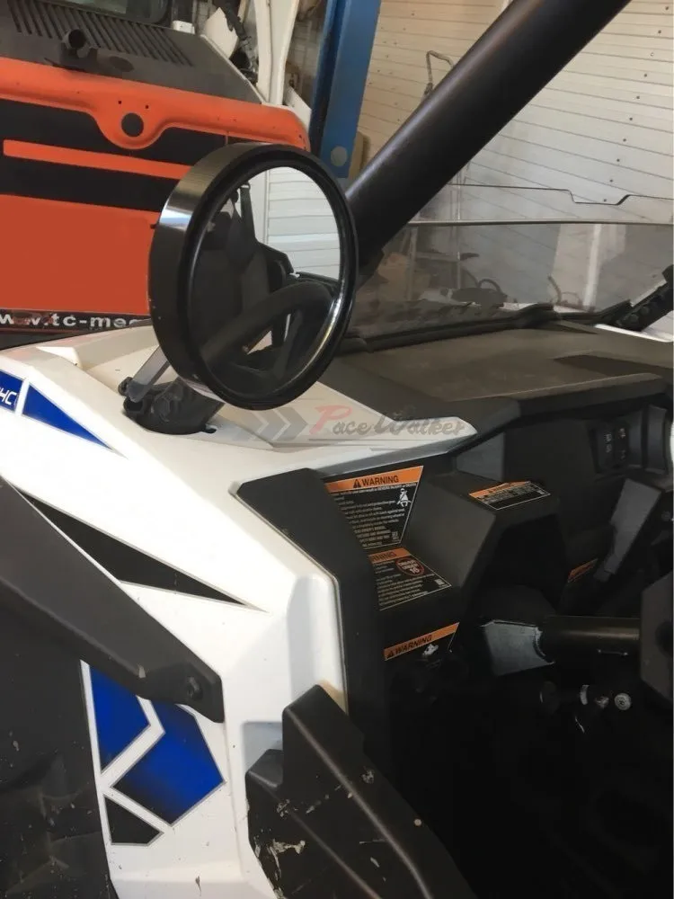 1 75 UTV Автомобильное зеркало заднего вида круглое Разворотное широкоугольное