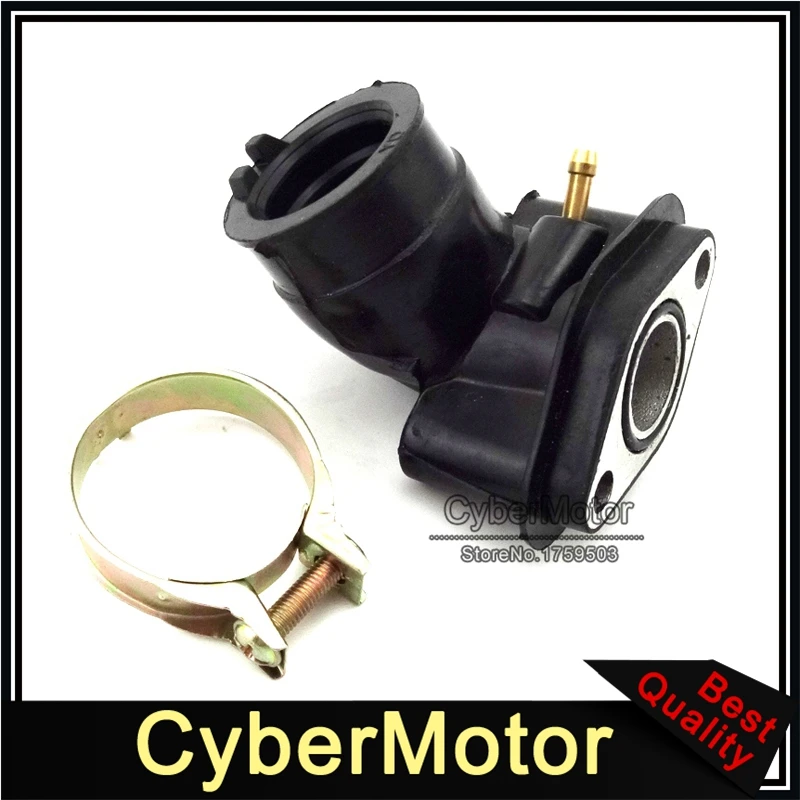Впускной коллектор впускная труба для двигателя GY6 50 куб. См Carb SUNL Baotian Znen Jmstar