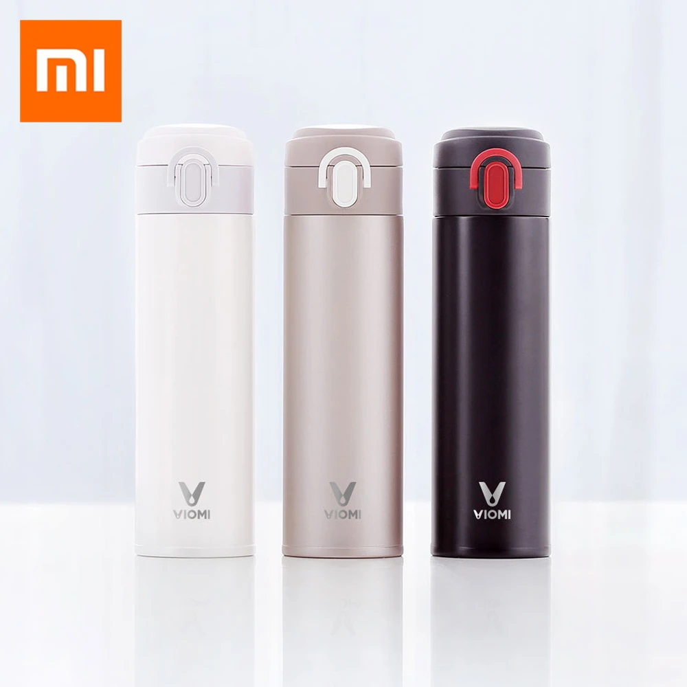 Оригинальный термос Xiaomi Mijia Viomi чашка из нержавеющей стали колба бутылка для воды