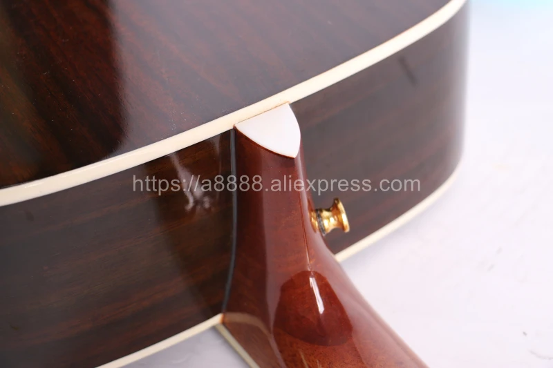 Finlay Professional Guitar 41" Acoustic Solid Spruce Top/Rosewood Body guitars china With Hard case OM sunset | Спорт и