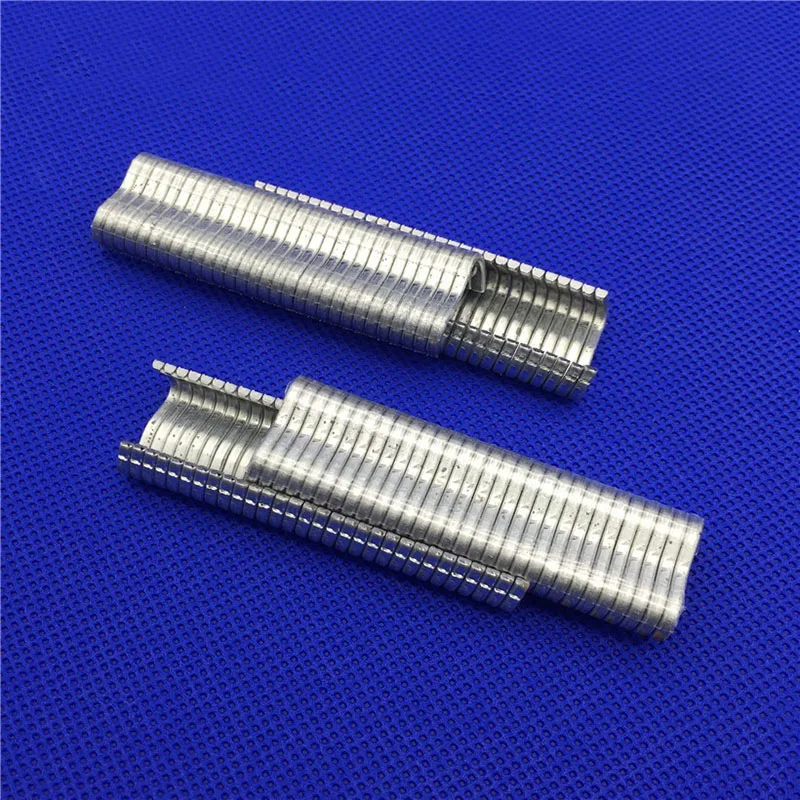 600 шт m-типа курица для ногтей голубь кролик клетки зажим скобы ржавчины