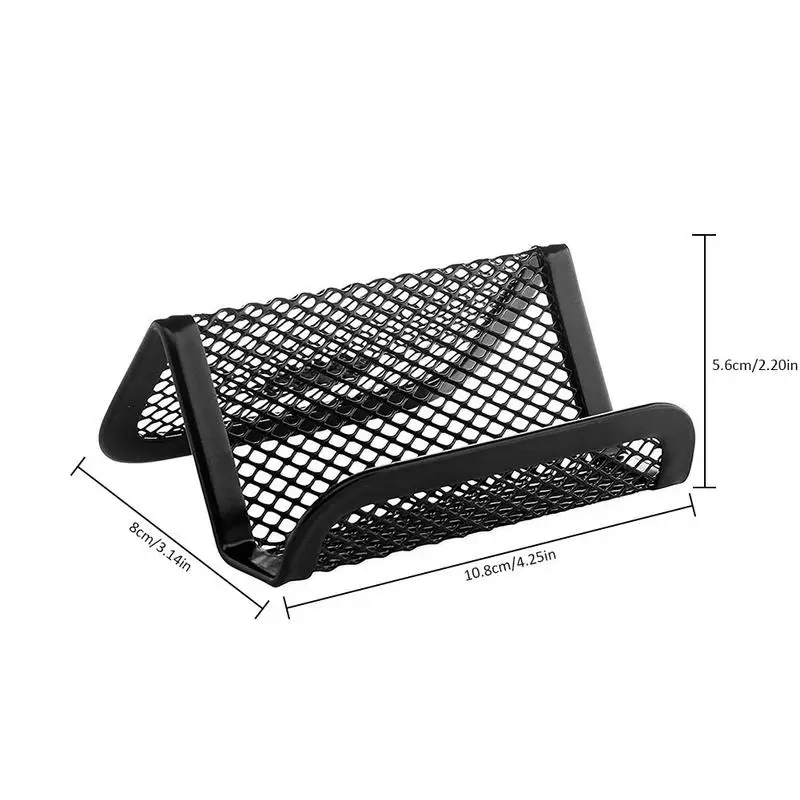Товары для хранения на столе 3 шт. визитная карточка держатели визиток сетчатый
