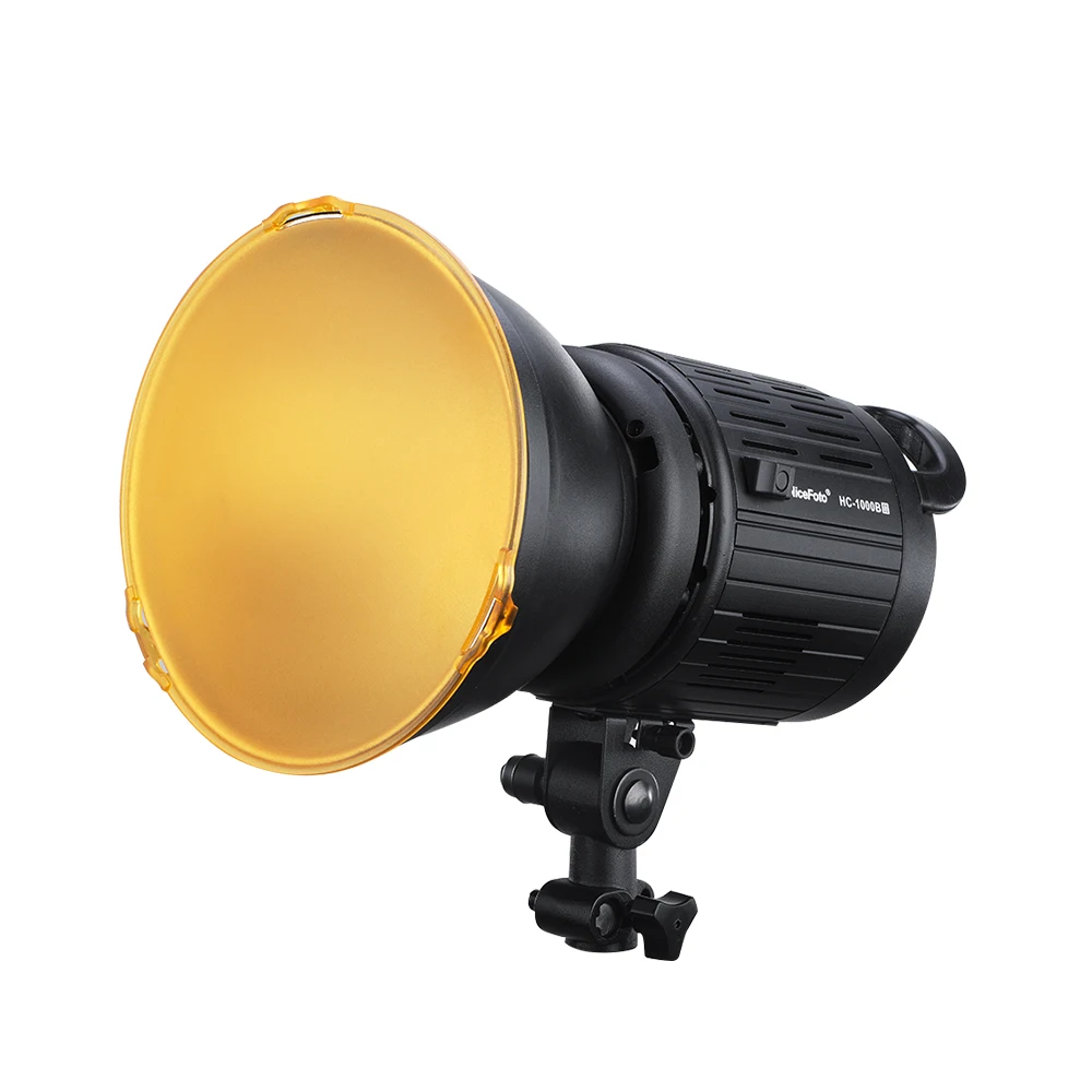 Adjustable Brightness NiceFoto HC-1000B II 100W LCD Display LED Video Light 3200K/5600K+Remote Control Color Filters CZ STOCK |