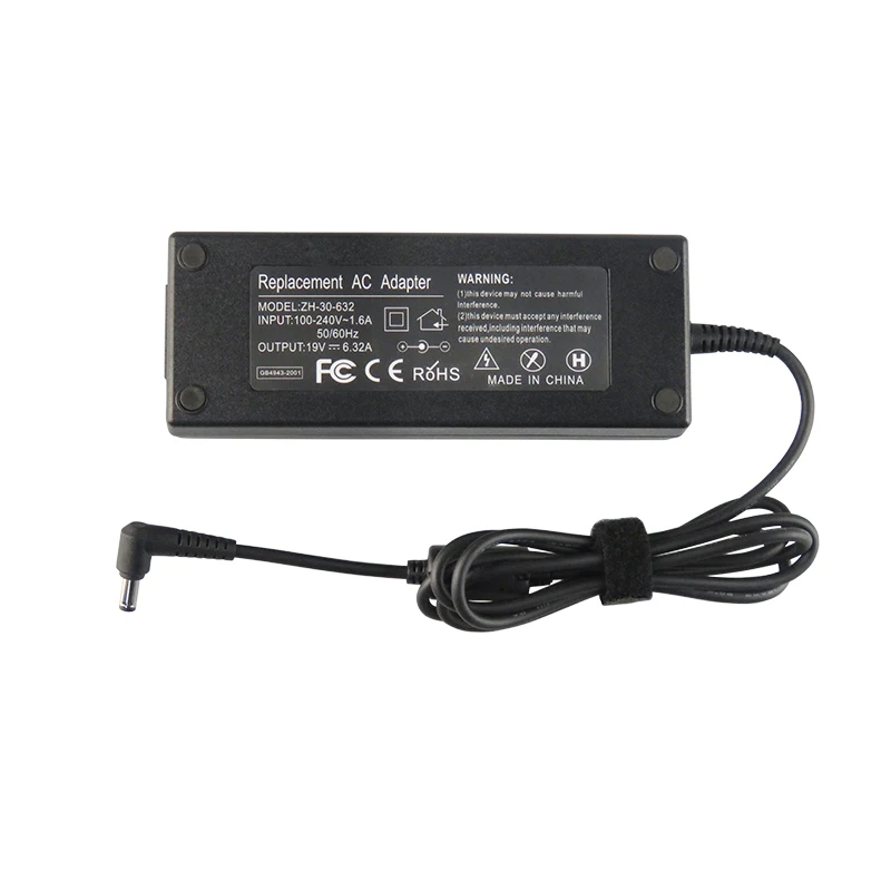 Новый адаптер питания переменного тока для asus 19 в 120 А 5 Вт 2 * мм asus|adapter for asus|power adapter