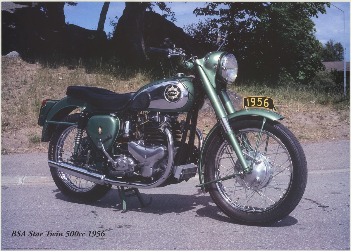Форлаг Хакан ЭРИКССОН BSA Star Twin 500c 1956| |